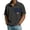 Coffee, variant on Mens American Flag Patriotic Polo Shirts Blue M