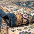 thumbnail image 5 of Rugs.com Medina Collection Rug – 6' x 9' Egyptian Blue Medium Rug Perfect For Bedrooms, Dining Rooms, Living Rooms, 5 of 8