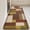 Brown/Red, variant on MeyJey 4/5 Inch Thick Anti Fatigue Kitchen Rug 20”x39”, Non Slip Waterproof Floor Mats for Kitchen Sink Laundry Office, Blue