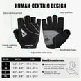 thumbnail image 6 of ATERCEL Bike Gloves Men Women Cycling Gloves with 5mm SBR Padded for Road Mountain Bike Riding Gloves Breathable Elastic Back Bicycle Gloves, 6 of 7