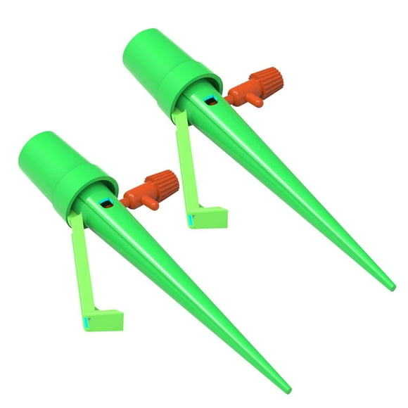 EGNMCR 2pcs Auto Drip Lrrigation Watering System Automatic Watering Spike For Plants Flower Drip irrigation