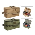 thumbnail image 1 of Bolsa de Almacenamiento Exterior Multiusos de 2 Piezas con Asas de Transporte Amarillo y verde Cola Bolso de picnic, 1 of 8