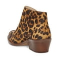thumbnail image 3 of 1.State Rosita Leather Boot Brown Multi Leopard Low Cut Designer Ankle Booties (Brown Multi, 8.5), 3 of 5