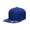 Royal, variant on Adult 5-Panel Structured Flat Visor Classic Snapback Cap