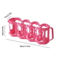 thumbnail image 3 of Naittoop Portable Sparkling Water Can Organizer For Refrigerator Shelves Beer Can Racks Refrigerator Storage Sliders, 3 of 6