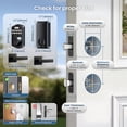 thumbnail image 4 of Veise Keyless Entry Door Lock with 2 Lever Handles Set, Electronic Keypad Deadbolt, Easy Installation Digital Smart Door Lock Set, Matte Black, 4 of 10