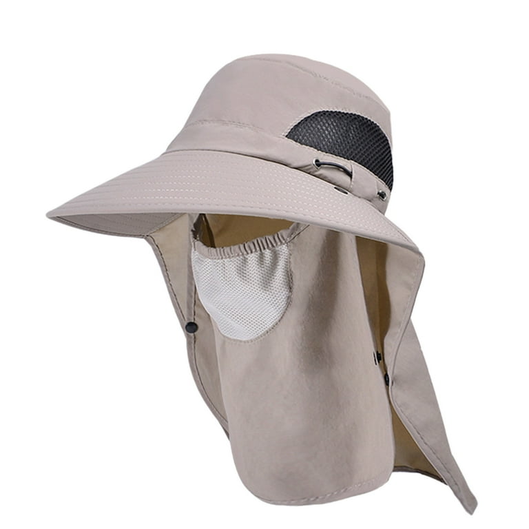 Wide Brim Sun Hat, UV Protection Waterproof Packable Bucket  display picture 2