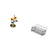 thumbnail image 5 of Dispensador De Toallas De Papel Con Estante Vertical Antideslizante Y Cesta Organizadora De Metal Para Colgar En La Pared Para Cocina, Baño, Sala De Estar Y Almacenamiento., 5 of 8