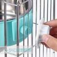 thumbnail image 4 of Dog Bowls Hanging Crate Heated Water for Cats Stainless Steel Cage Easy Cleaning Pet, 4 of 6