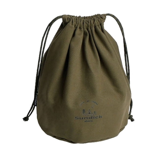 Bolsas para cubiertos de picnic, bolsa con cordón, bolsa de lona portátil para organizar artículos de uso diario.