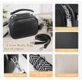 thumbnail image 4 of Bolsa Dama Bolso Crossbody Negra Mujer Mano Moda Bandolera Modelo Negro, 4 of 4