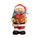 thumbnail image 1 of Figurita de resina de Papá Noel y muñeco de nieve Decoración navideña de mesa para el escritorio de la oficina en casa Regalo festivo para las fiestas, 1 of 7