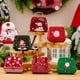 thumbnail image 2 of Caja de regalo navideña de hojalata, caja de metal para dulces, contenedores cuadrados para almacenar dulces para suministros navideños, feliz año nuevo, 2 of 5