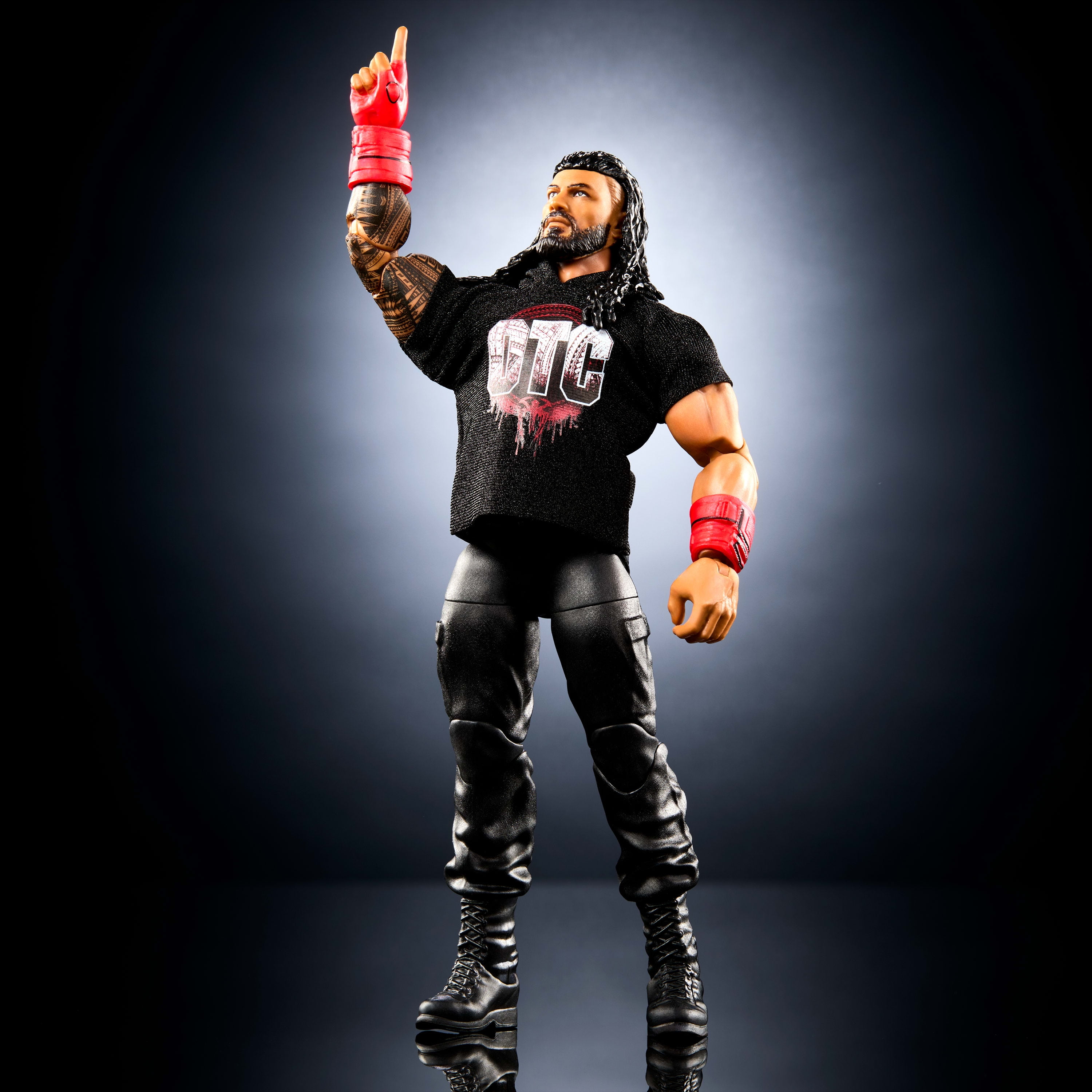WWE Elite Roman Reigns Action Figure, Series #120, 6-inch Collectible with Articulation & Accessories