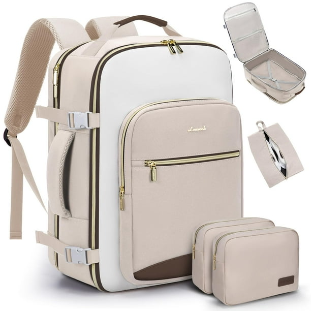 Mochila de mano LOVEVOOK de 40 litros para mujeres y hombres con 3 cubos