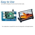 thumbnail image 2 of Monitor táctil FREENOVE de 5 pulgadas para Raspberry Pi 5 4 B 3 B+ A+, 2 of 6