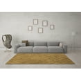 thumbnail image 3 of Ahgly Company Indoor Rectangle Abstract Brown Contemporary Area Rugs, 2' x 3', 3 of 4
