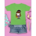 thumbnail image 3 of Cute Witch Girl W Handbag T-Shirt Juniors -Image by Shutterstock,  x-Large, 3 of 4