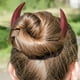 thumbnail image 4 of Pasadores Moon Crescent Hair Forks Ramadan Barrettes Moda Horquilla Clip (Rojo L), 4 of 4