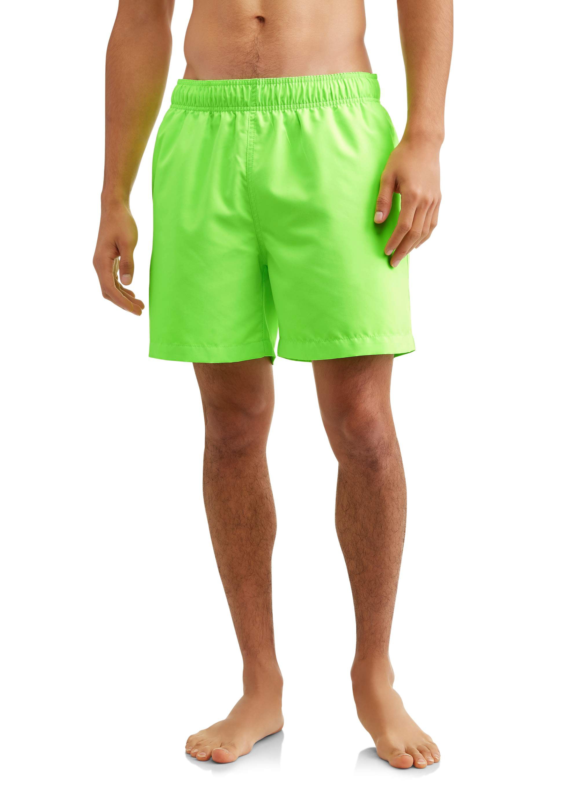 Men's And Men's Big Basic Swim Trunks, up to Size 5Xl - Walmart.com
