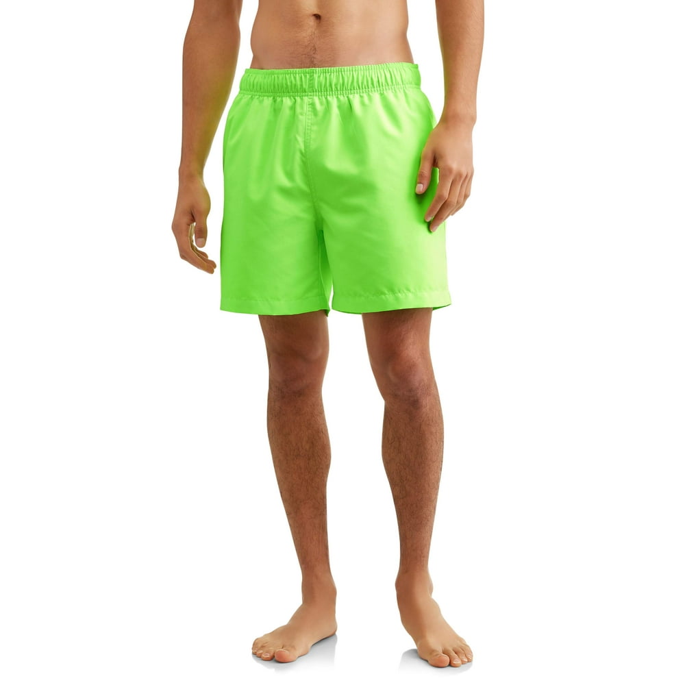 Men's And Men's Big Basic Swim Trunks, up to Size 5Xl