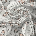 thumbnail image 5 of Ambesonne Astrology Valance Pack of 2, Celestial Boho Plant, 54"X18", Orange Black Grey, 5 of 5