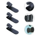 thumbnail image 2 of HERFIER 3pcs Self Adhesive Car Umbrella Fixed Hook Fastener Clip Organizer Hanger Holder 5.5x1.97x1.97in, 2 of 8
