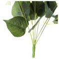 thumbnail image 4 of Flores Artificiales Seda 7 Ramo De Hortensias De Cabeza Grande Blanco Afortunado Sencillez, 4 of 4