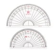 thumbnail image 2 of 2 Pcs Outil de Mesure d'Angle de Protracteur en Acrylique, 2 of 8
