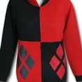 thumbnail image 4 of Harley Quinn Mask  and  Hood Women's Hoodie-Fitted XLarge, 4 of 6