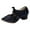 Black, variant on Womens Latin Dance Shoes Lace up Breathable Summer Ballet Sandals Beginner Practice Shoes