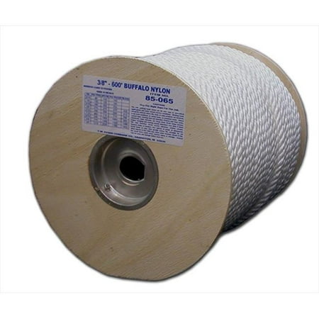 

T.W. Evans Cordage 85-050 .25 in. x 600 ft. Twisted Nylon Rope