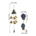 thumbnail image 2 of ADDHAT Adorno Colgante Retro De Metal Y Ideal Para Patio Y, 2 of 8