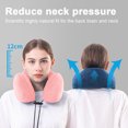 thumbnail image 4 of Travel Pillow, Head Support Soft Pillow for Sleeping Rest, Airplane Car & Home Use, 4 of 5