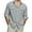 Gray, variant on Lenago Mens Casual Shirts Vintage Casual Pocket Solid Color Button Lapel Long Sleeve Shirt.
