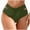 AG, variant on V Cut Bikini Bottoms for Women Full Coverage High Waisted Bathing Suit Swim Bottoms Cross V Front Swimsuit(Hot Pink,XXL)