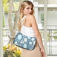 thumbnail image 5 of FORMRS Womens Shoulder Bag with Chain Strap Clutch Purse Cute Tote Handbag, Easter Eggs, 5 of 7