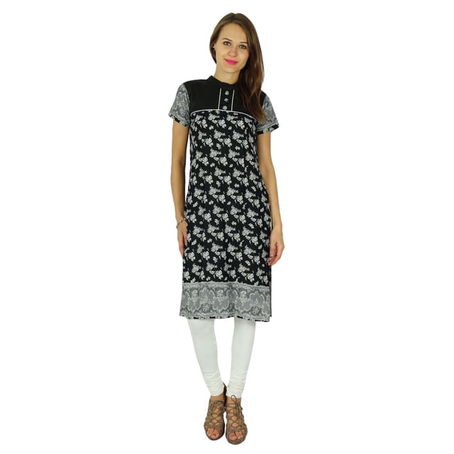 Phagun Kurta Bollywood Indienne de Designer pour Femmes Kurti Ethnique Tunique en Coton Robe