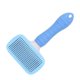 thumbnail image 3 of Cepillo Para Quitar El Pelo De Mascotas, Diseño De Botones, Función De Masaje, Cepillo Para Gatos, Ergonómico Profesional, Dientes De Acero Inoxidable, Autolimpieza Portátil, 3 of 8