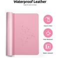 thumbnail image 4 of CCOCC 23.6 x 13.8 Inch PU Leather Desk Pad Protector, Large Waterproof Office Mouse Pad, Non-Slip Laptop Writing Blotter Mat for Home and Work, 4 of 9
