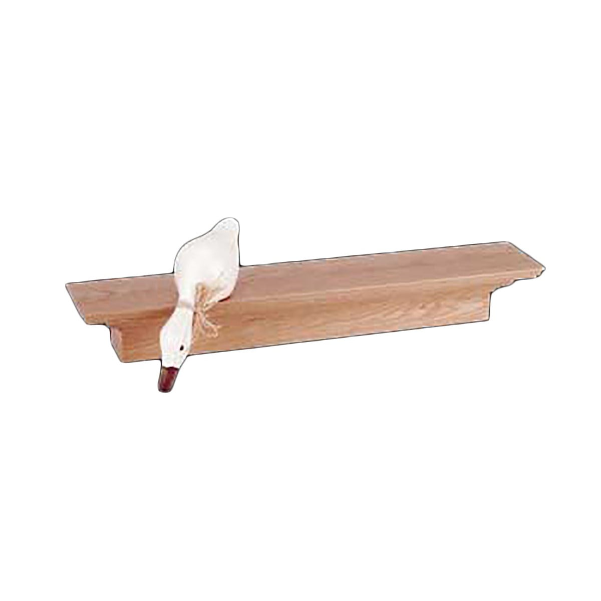 Bathroom Shelves Wall Mounted Natural Oak Unfinished Mantle Shelf 30