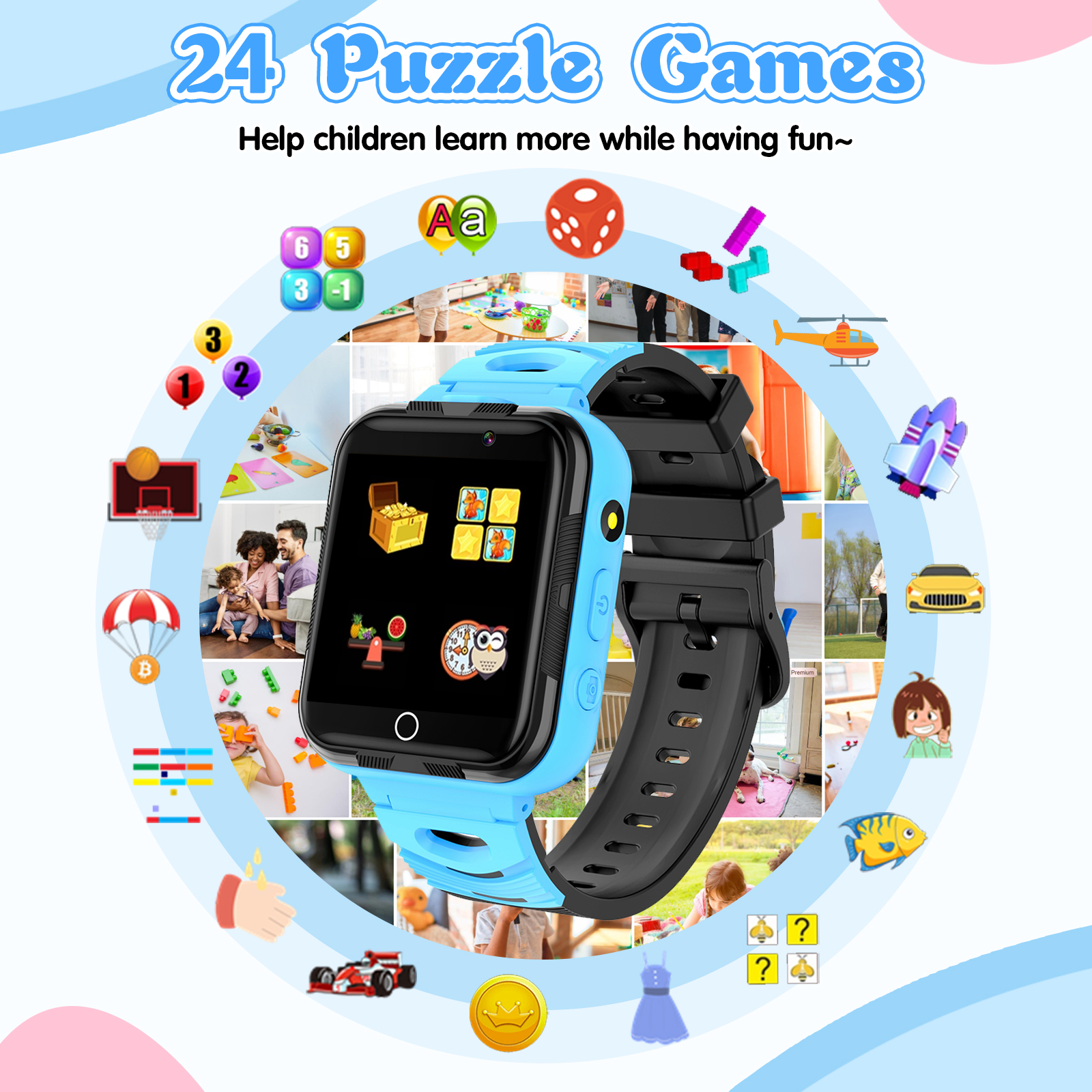 SZBXD Kids Smart Watch with SOS and Games photo 5
