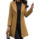 thumbnail image 1 of Qarigey Poliéster Manténgase A La Moda Adelante Con Elegante Abrigo De Manga Larga Para Mujer Otoño Invierno Abrigos De Mujer Abrigos y chamarras caqui L, 1 of 5