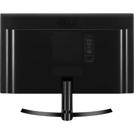 LG - 24" IPS LED 4K UHD FreeSync Monitor (HDMI, Display Port) - Black