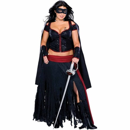 Lady Zorro Women's Adult Halloween Costume