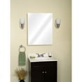 thumbnail image 3 of Zenith MRS2430 Mirrored Frameless Medicine Cabinet, 3 of 3