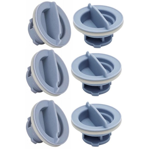 Scaroo 8558307 Dishwasher Dispenser Rinse Aid Caps Fit for Whirlpool 6-Pack