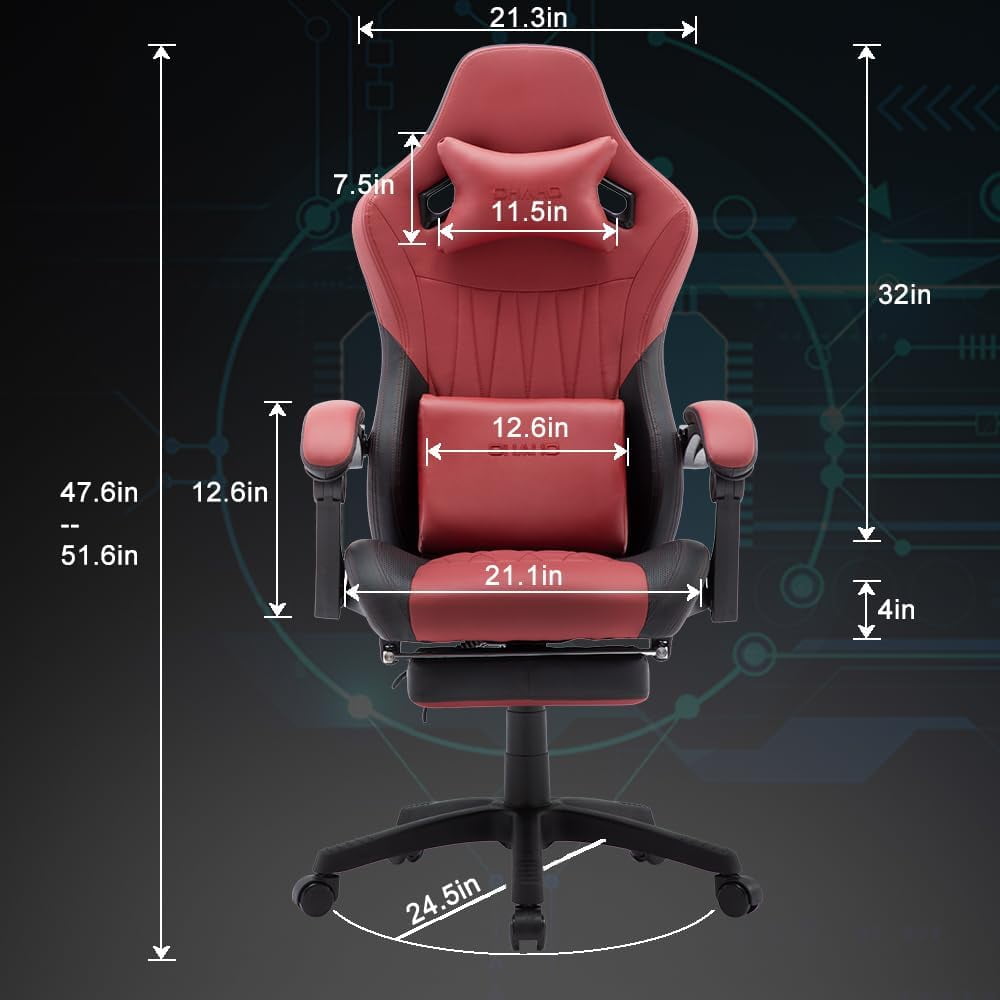 Ohaho pink gaming chair clearance