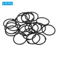 thumbnail image 3 of Unique Bargains 1.8' OD 1.5' ID Loose Leaf Rings Binder Ring Book Rings Steel for Scrapbook, Black 20 Pack, 3 of 6