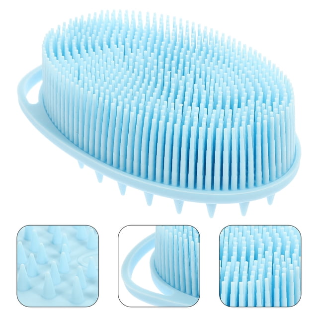 Luxshiny Cepillo De Silicona Para Exfoliar Y Limpiar Profundamente